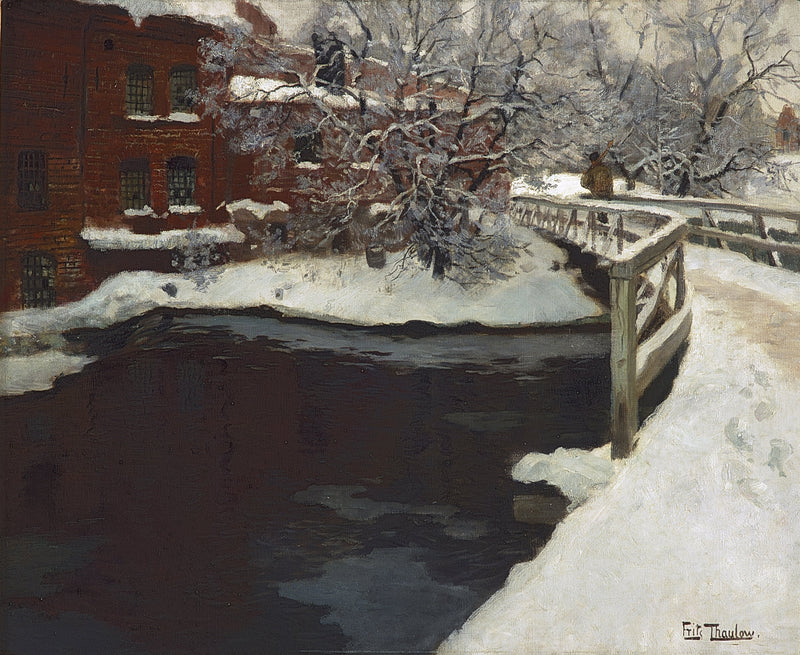 Puente de Treschow - Frits Thaulow
