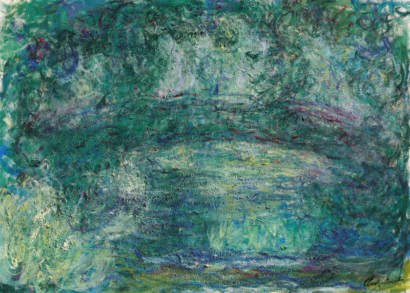 El puente japonés, colección privada W1915 - Claude Monet