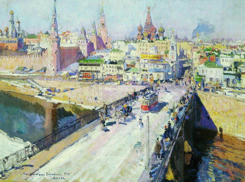Puente Moskvoretsky - Konstantin Korovin