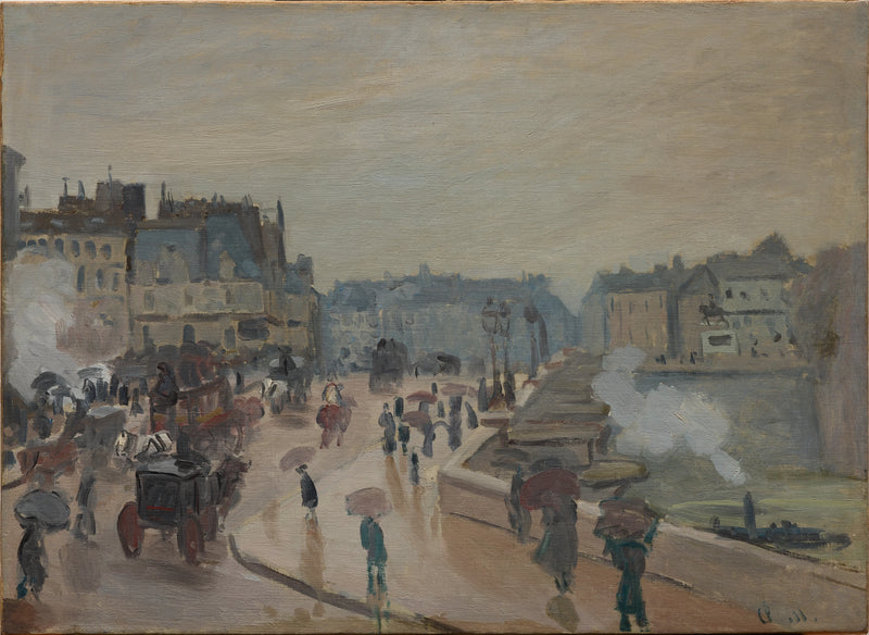 El Pont Neuf W193 - Claude Monet