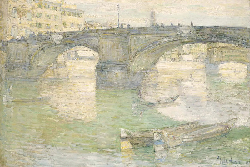 Pont Santa Trinità - Childe Hassam