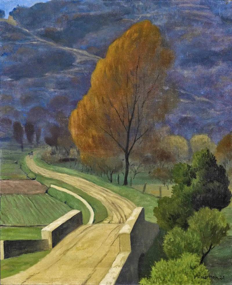 Puente sobre el Béal - Félix Vallotton