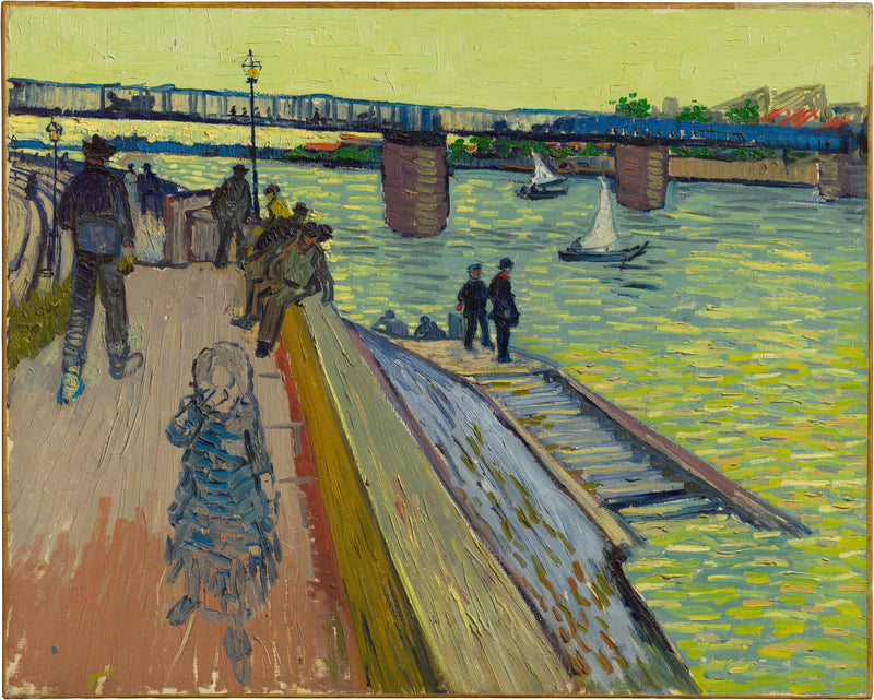 El Puente de Trinquetaille - Vincent van Gogh