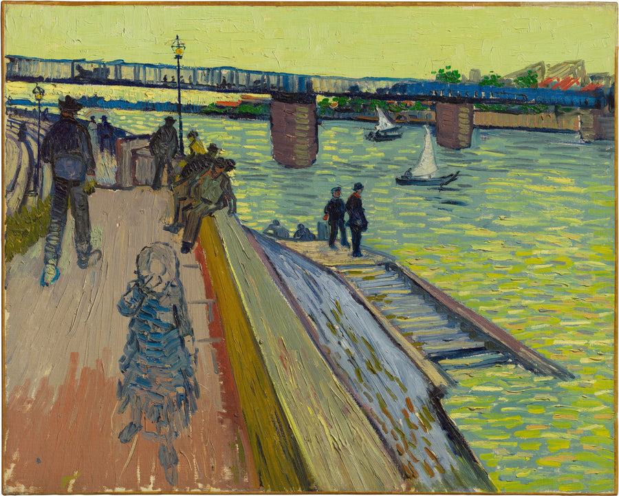 El Puente de Trinquetaille - Vincent van Gogh