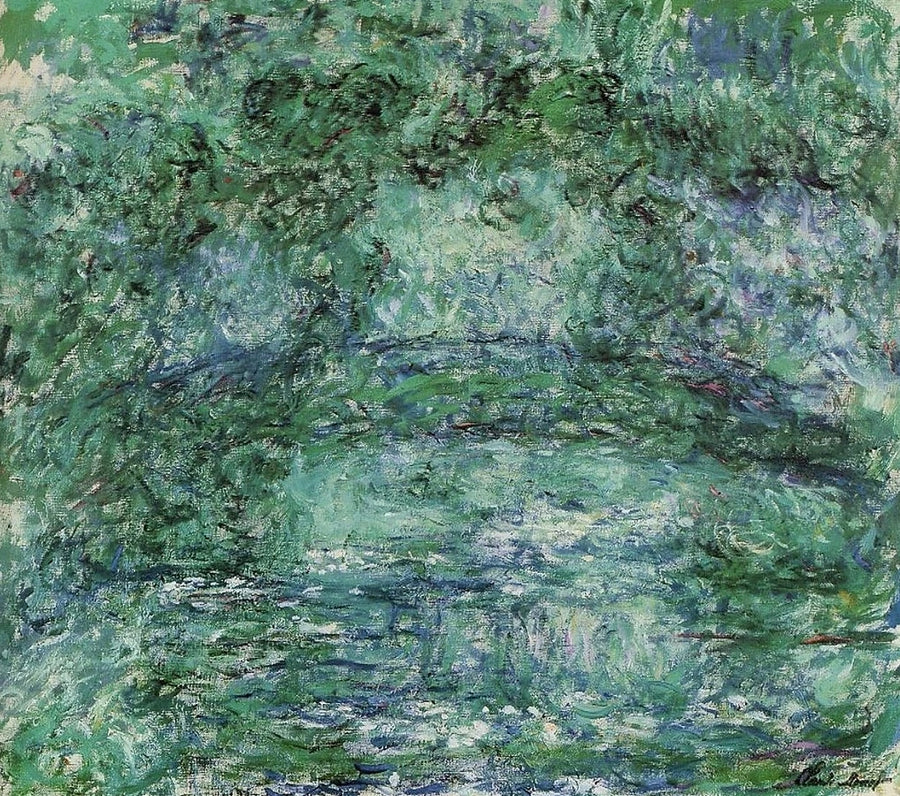 El puente japonés (pont japonais) - Claude Monet
