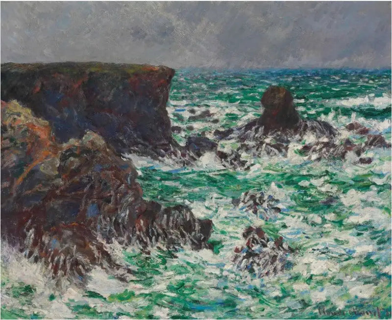Port-Coton, El León - Claude Monet