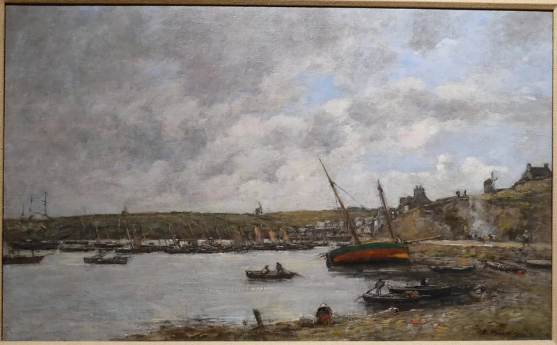 Puerto de Camaret - Eugène Boudin