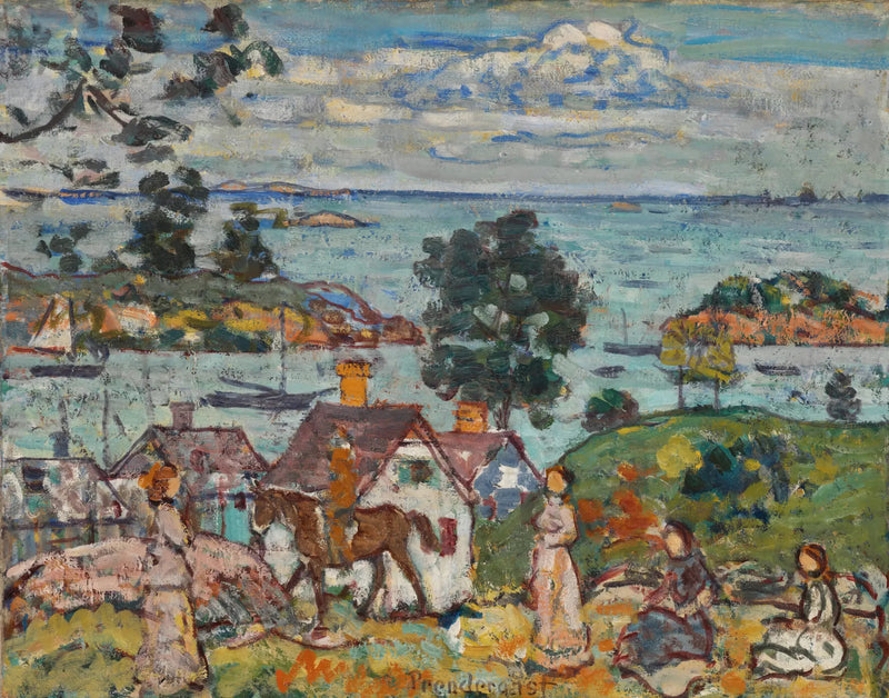 Puerto de Gloucester - Maurice Prendergast
