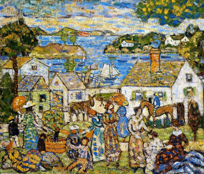 Puerto de Nueva Inglaterra - Maurice Prendergast
