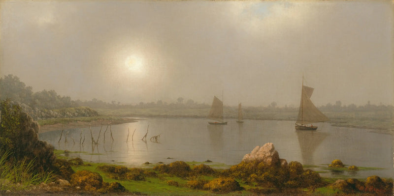 Puerto de York, costa de Maine - Martin Johnson Heade