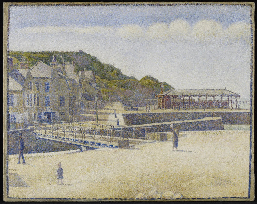 Puerto-en-Bessin - Georges Seurat