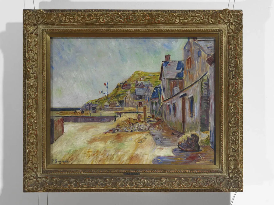 Port-en-Bessin. El 14 de julio - Paul Signac