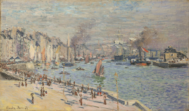 Puerto de Le Havre W297 - Claude Monet