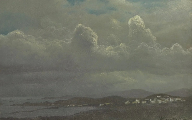 Port Richmond, bahía de San Francisco - Albert Bierstadt