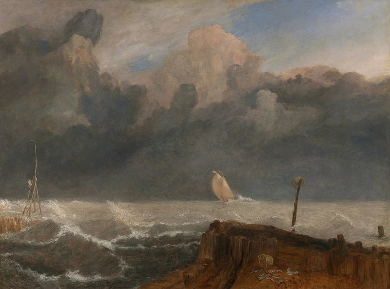 Puerto Ruysdael - J. M. W. Turner