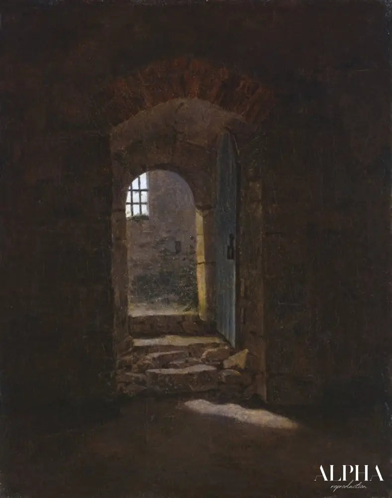 Porte de Meissen - Caspar David Friedrich - Reproductions de tableaux et peintures haut de gamme