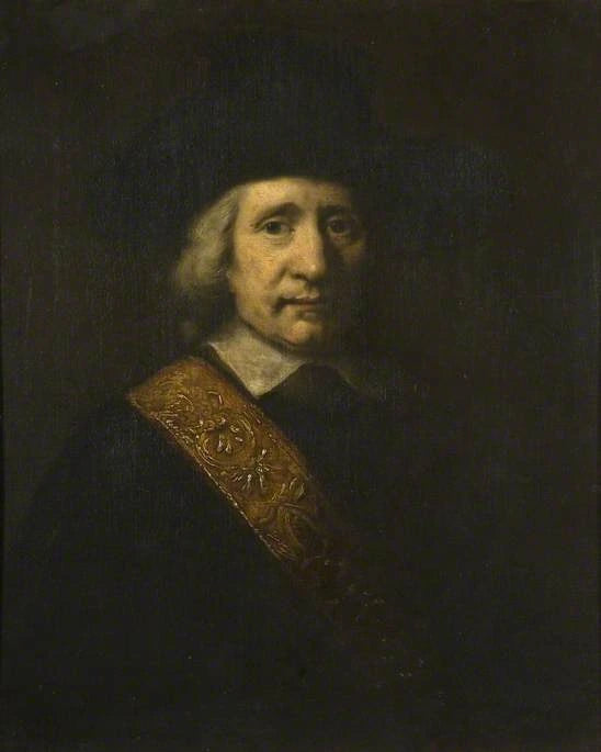 Retrato de hombre (El Portaestandarte, Floris Soop, 1604–1657) - Rembrandt