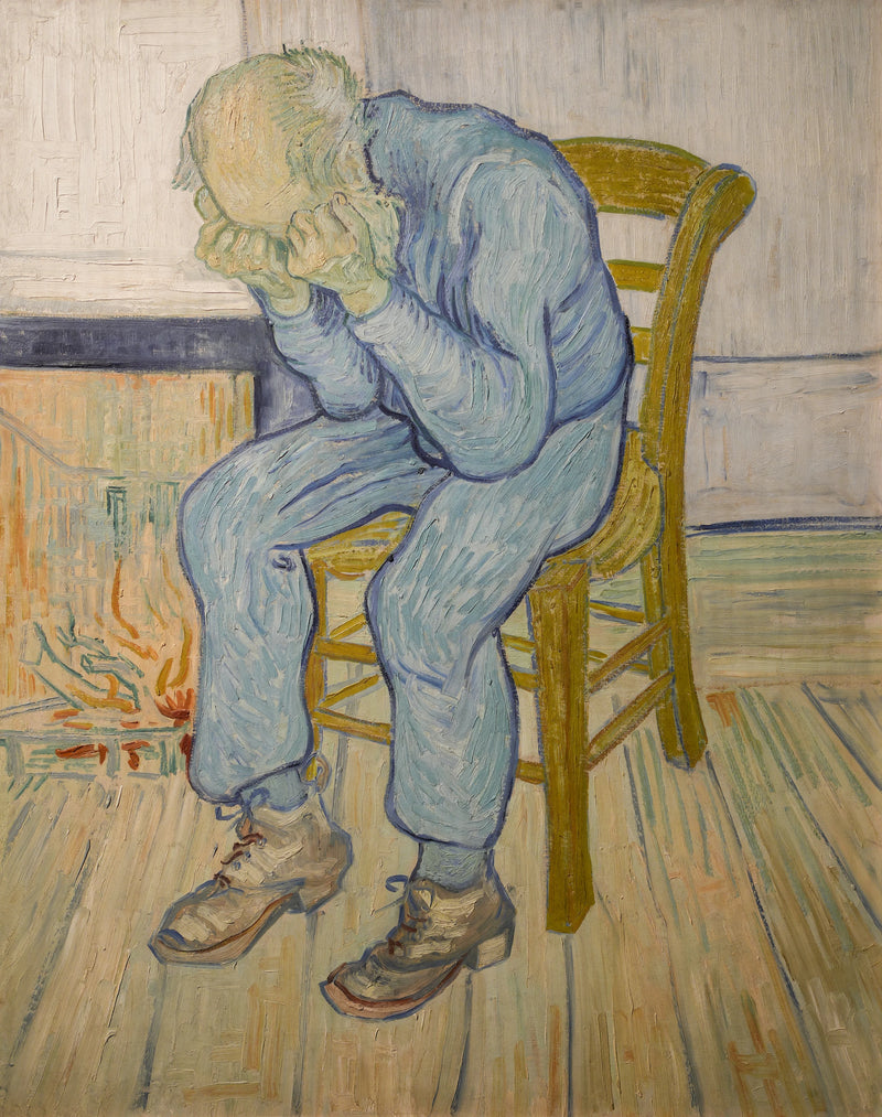 En la puerta de la eternidad - Vincent van Gogh