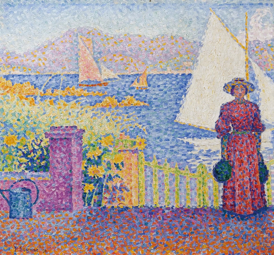 Puerta, Saint-Tropez - Paul Signac