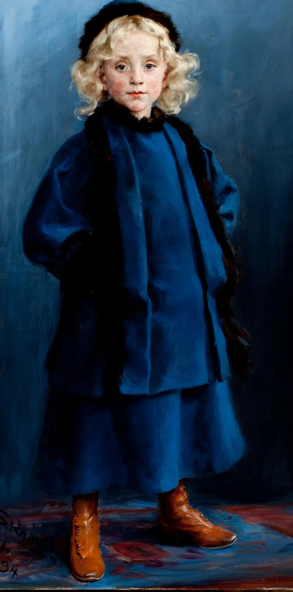 Portræt af Tove Benzon - Peder Severin Krøyer image 1 tableau peint à l’huile sur toile