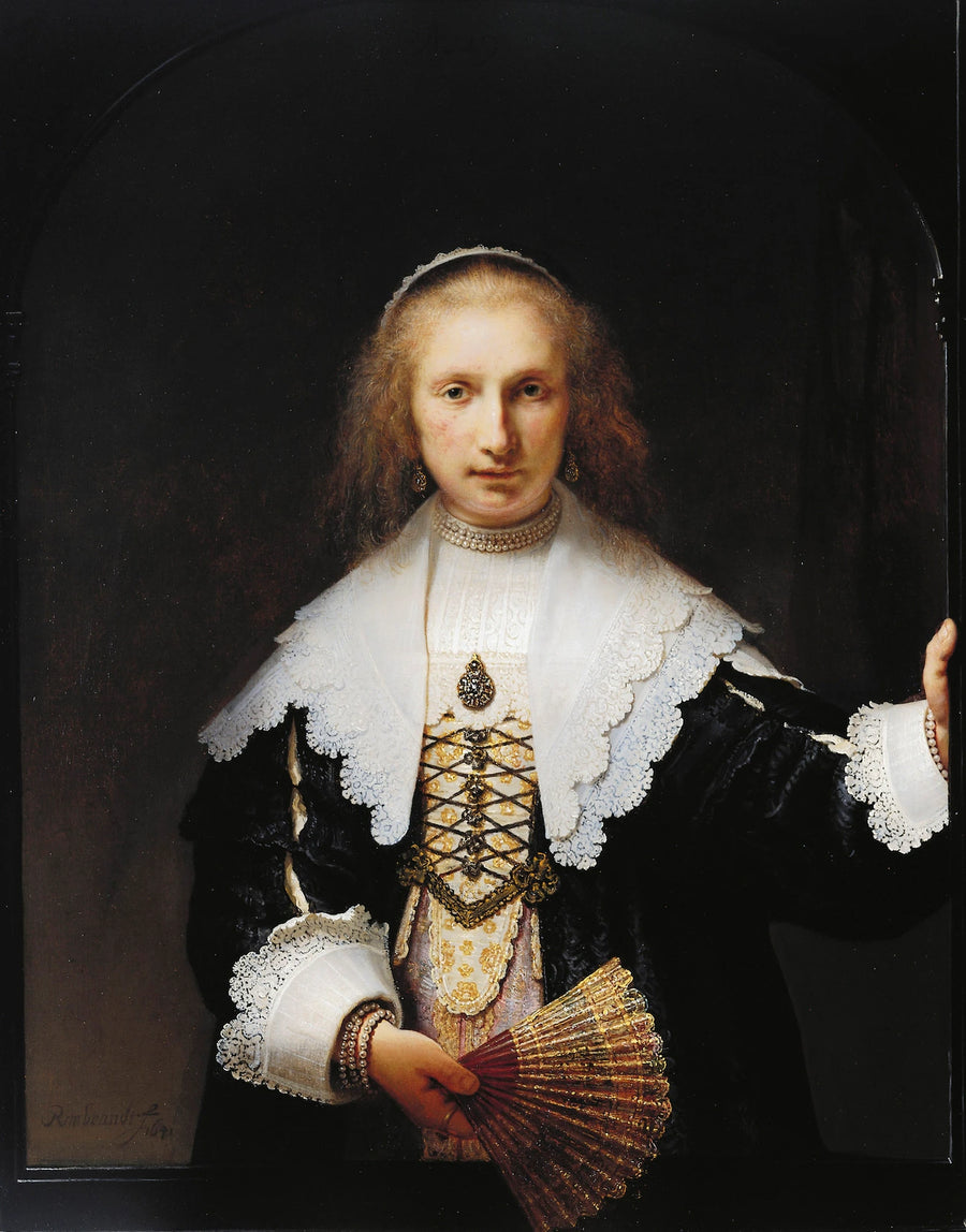 Retrato de Agatha Bas - Rembrandt