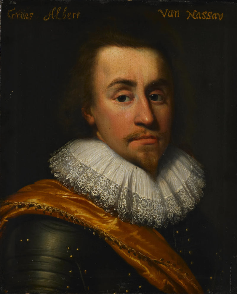 Portrait d'Albert (1596-1626), comte de Nassau-Dillenburg - Jan van Ravesteyn