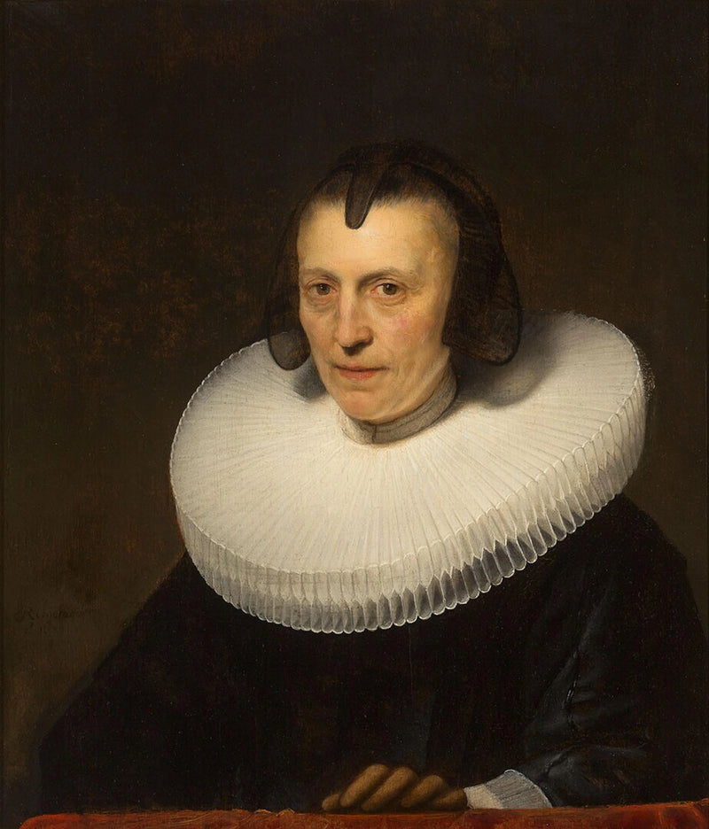Retrato de Aletta Adriaensdochter - Rembrandt