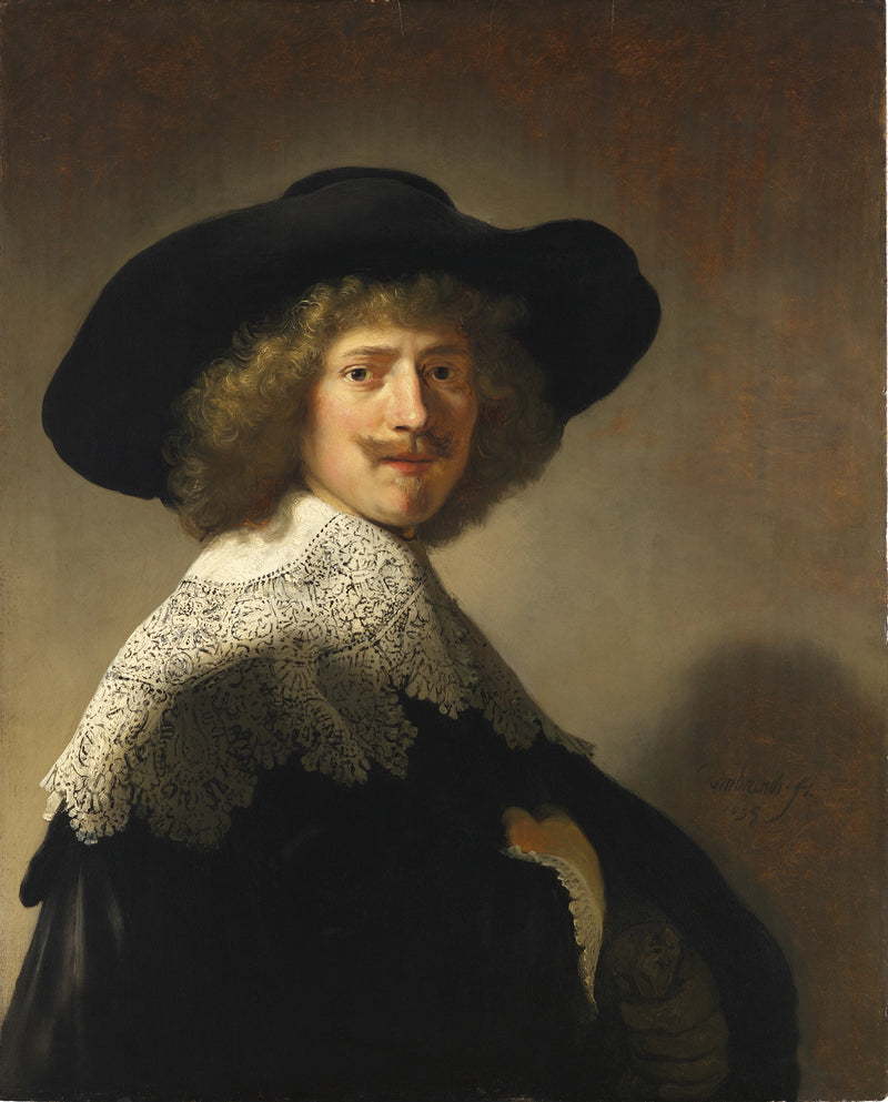 Retrato de Anthonie Coopal (1603-1672) - Rembrandt