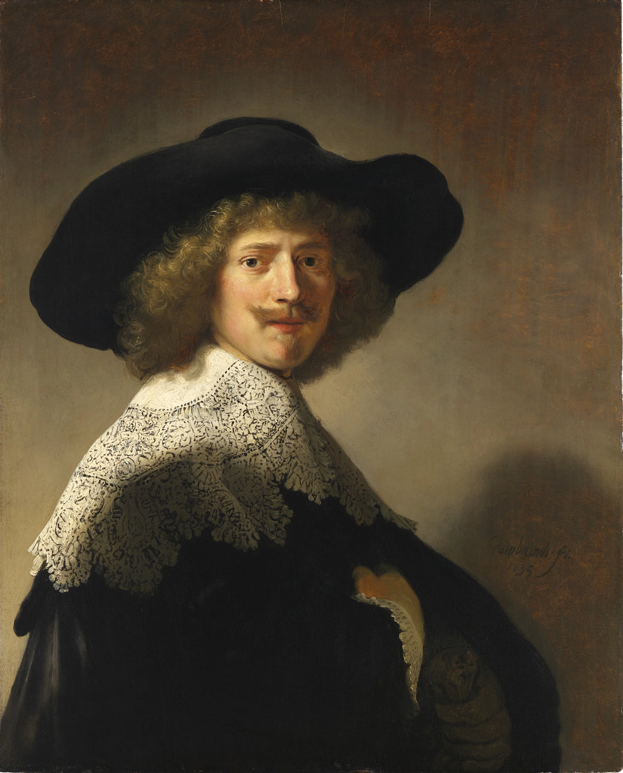 Retrato de Anthonie Coopal (1603-1672) - Rembrandt