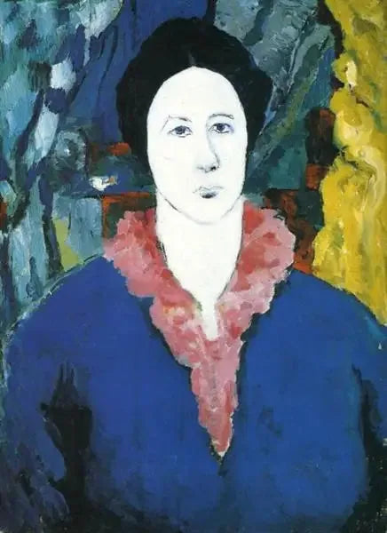 Retrato azul - Kazimir Malevich
