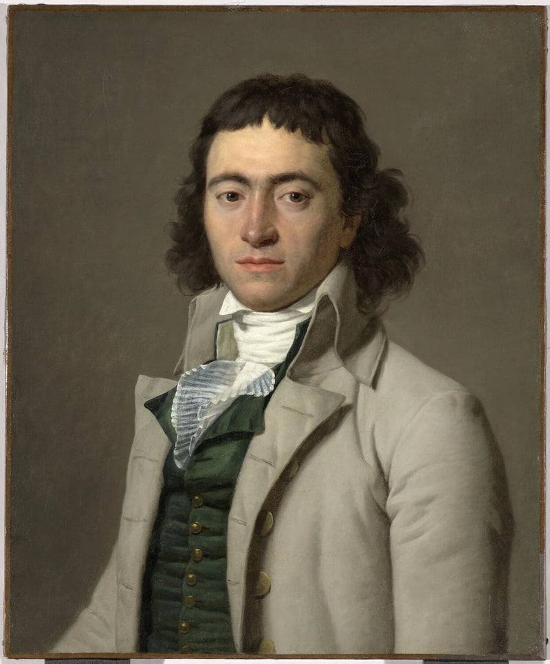 Portrait de Claude Louis Lecomte (1764- ?) - dit Laneuville Jean Louis Titon