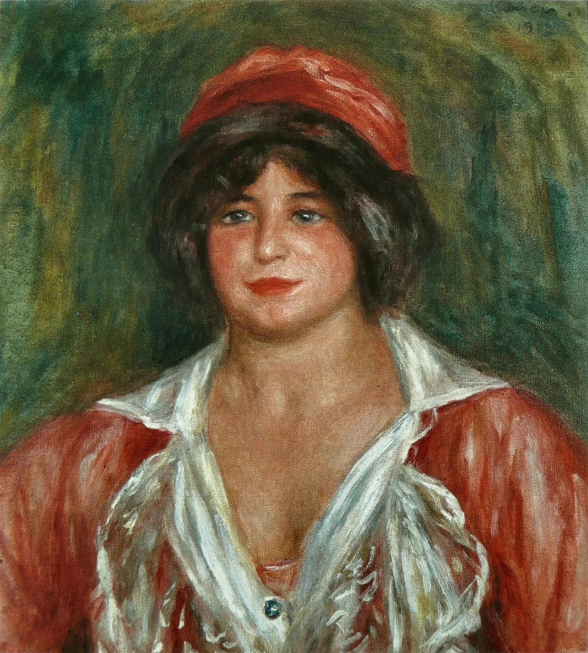 Portrait de Colonna Romano de Pierre-Auguste Renoir, 1912, musée des Beaux-Arts de Limoges FNAC 5337 – reproduction peinture à l’huile sur toile