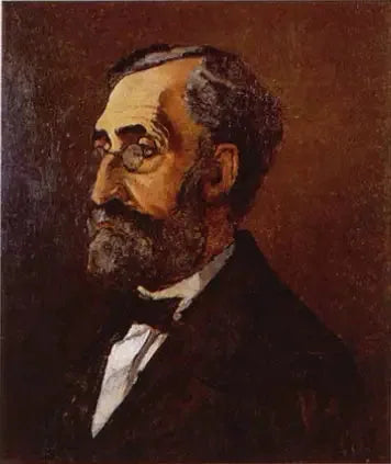 Retrato de Adolphe Monet - Claude Monet