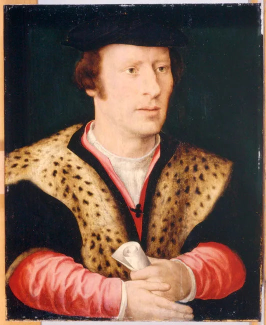 Retrato de Adriaan van der Goes (....-1560) - Joos van Cleve