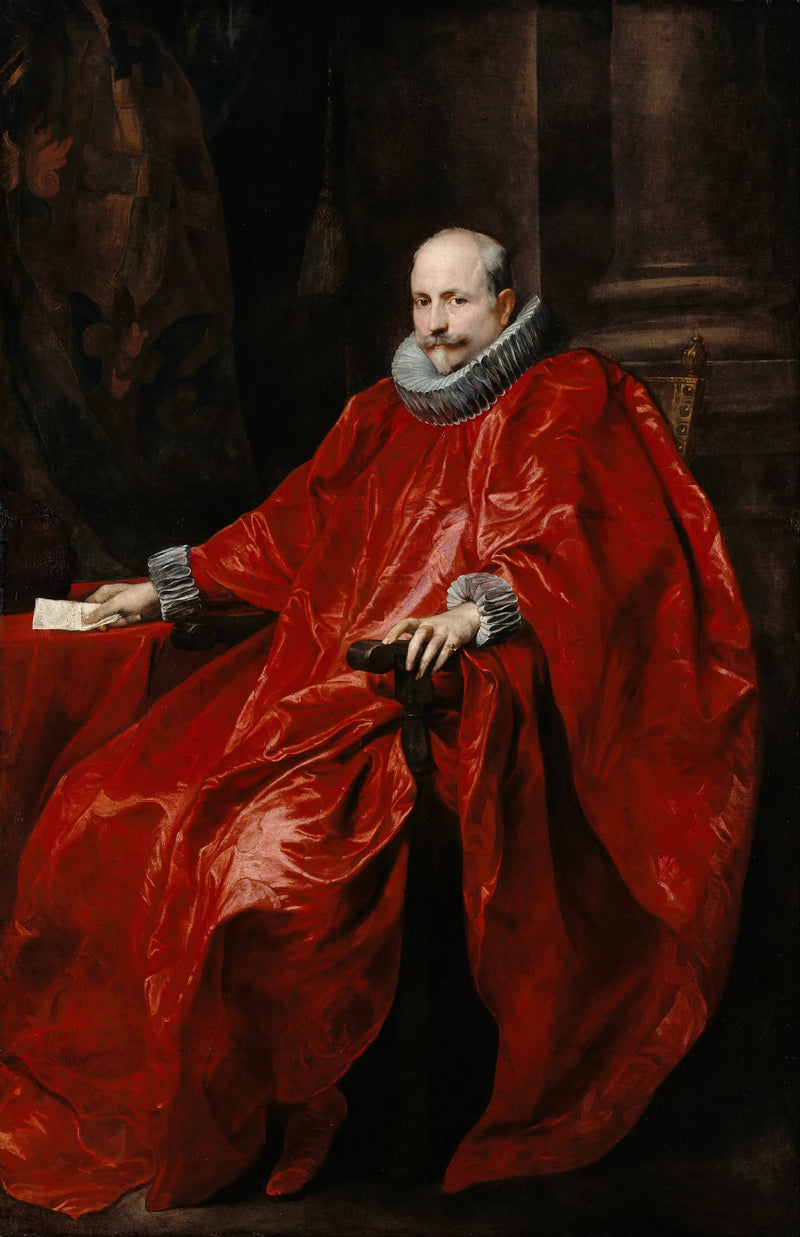 Retrato de Agostino Pallavicini - Antoine van Dyck