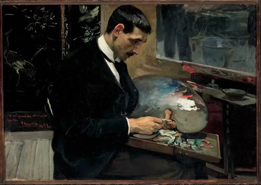 Retrato de Agustín Otermín - Joaquín Sorolla