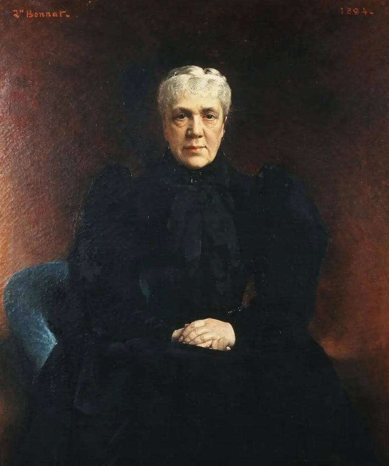 Retrato de Aimilia Salvagou - Léon Bonnat