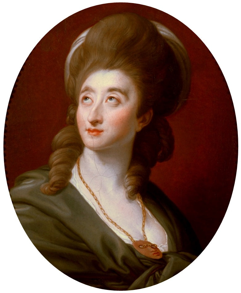 Retrato de Aleksandra Potocka nacida Lubomirska en el papel de Melpomene. - Pompeo Batoni