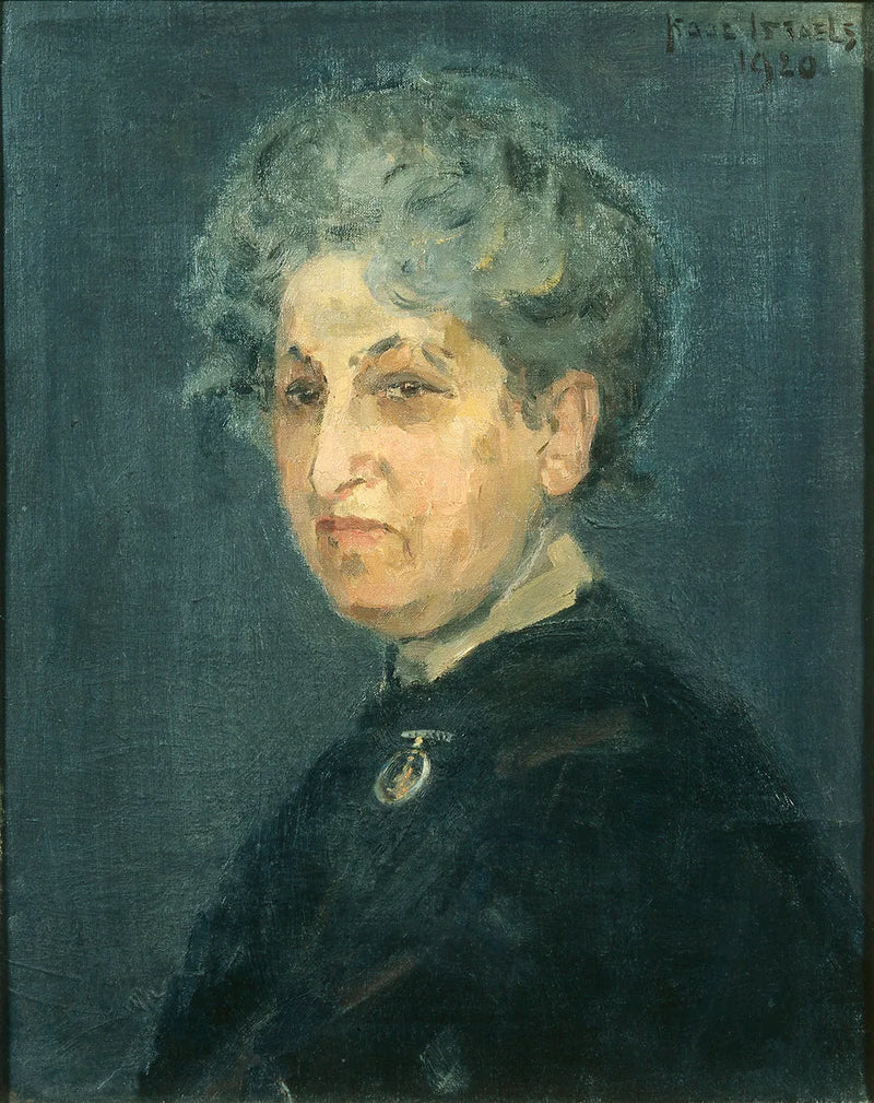 Retrato de Aletta Jacobs (1854-1929) - Isaac Israel