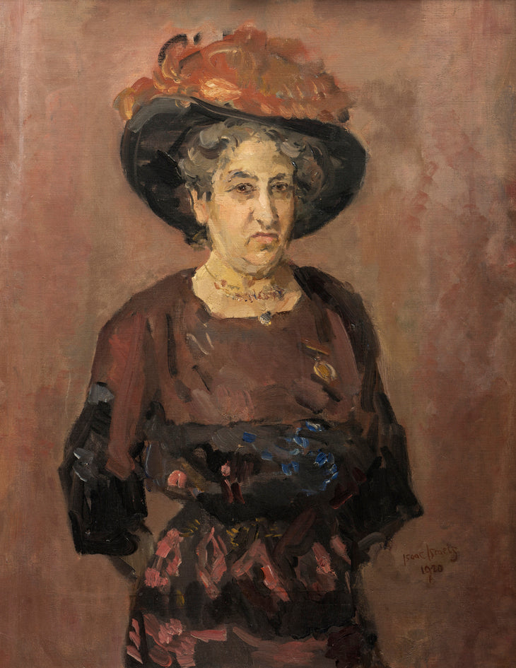 Retrato de Aletta Jacobs (1854-1929) - Isaac Israel