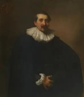 Retrato de Alejandro della Faille 1589-1653, secretario de la ciudad de Amberes - Antoine van Dyck