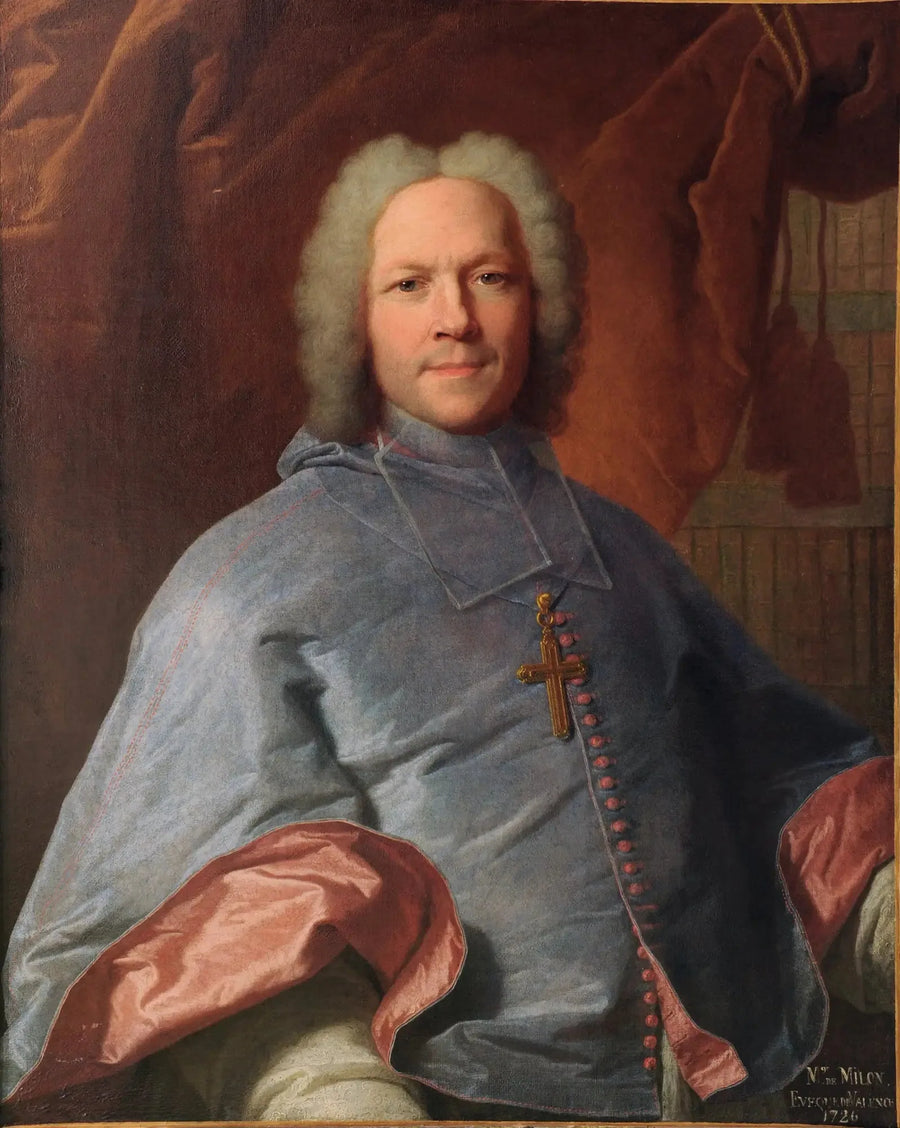 Retrato de Alexandre Milon de Mesme - Hyacinthe Rigaud