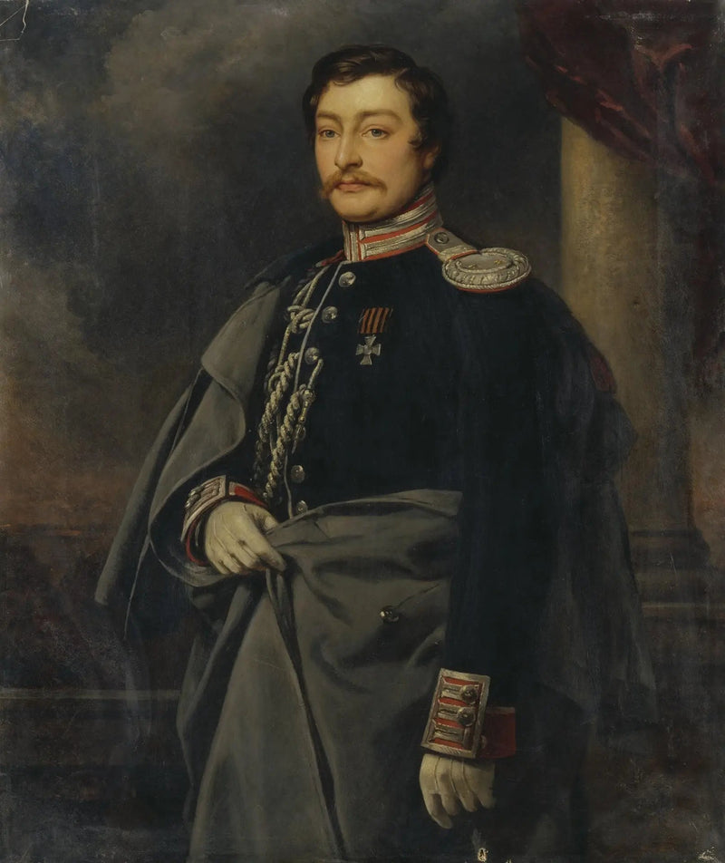 Retrato de Alexandre P. von Benckendorff (1819 – 1851) - Charles de Steuben