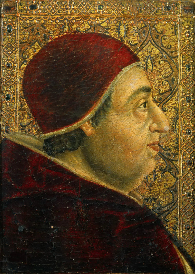 Retrato de Alejandro VI (Borgia, 1492-1503) - Pedro Berruguete