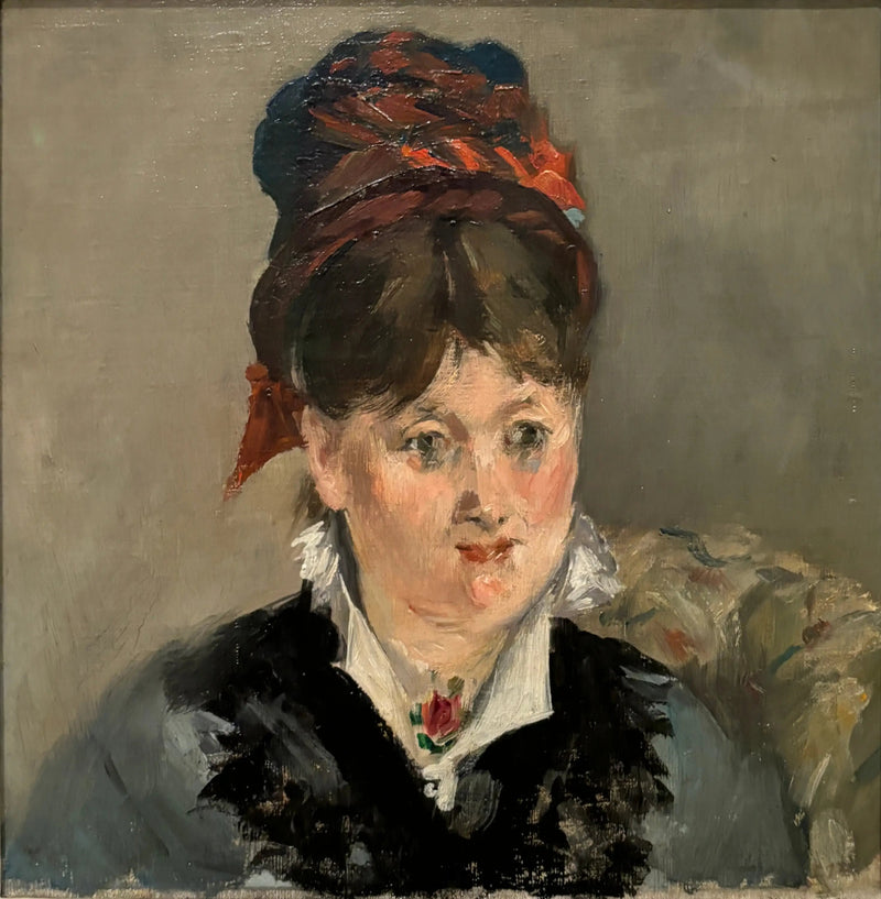 Retrato de Alice Legouvé en un sillón - Édouard Manet