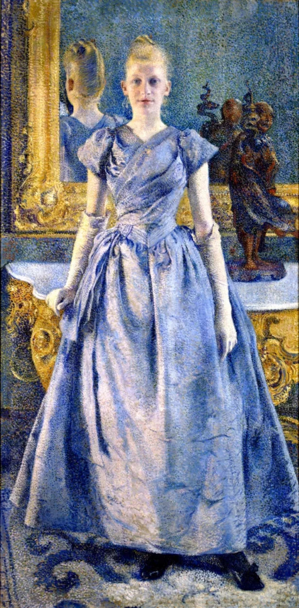 Retrato de Alice Sèthe - Theo van Rysselberghe
