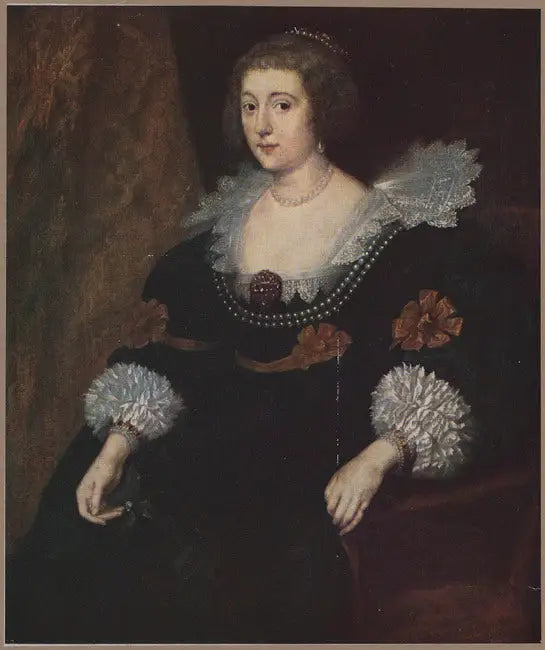Retrato de Amalia van Solms-Braunfels, princesa de Orange (1602-1675) - Antoine van Dyck