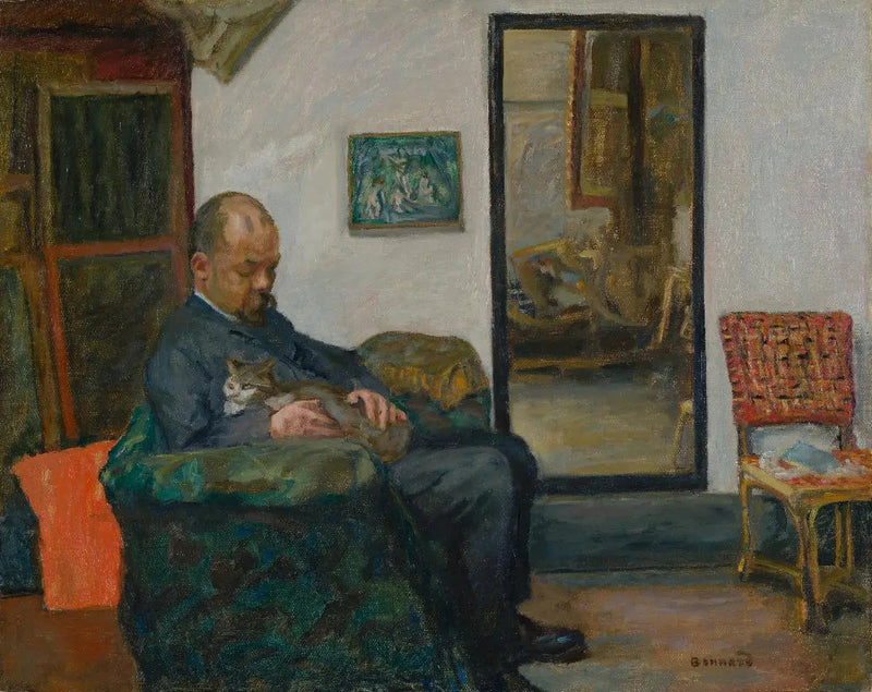 Retrato de Ambroise Vollard - Pierre Bonnard