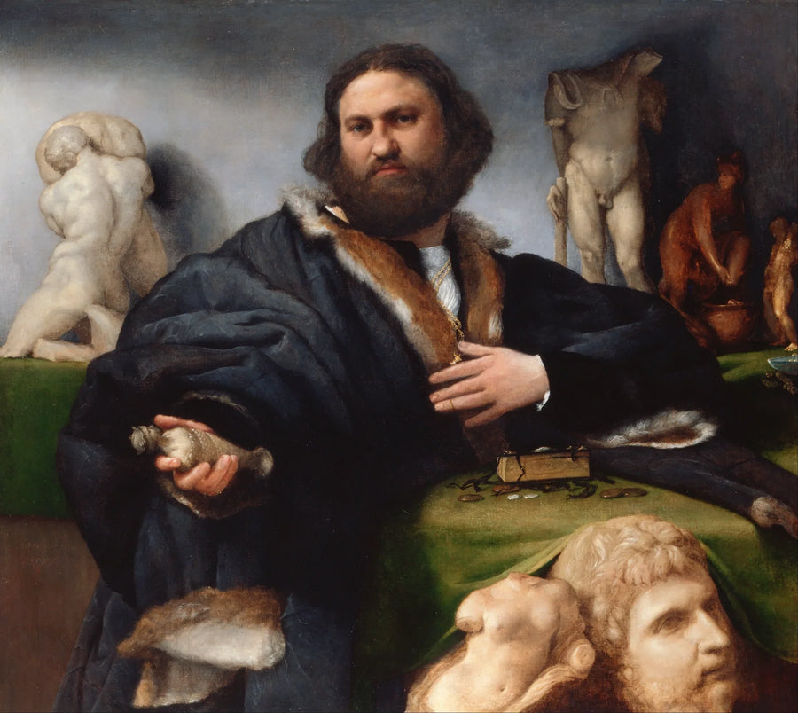 Retrato de Andrea Odoni - Lorenzo Lotto