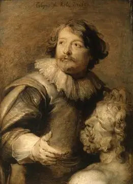 Retrato de Andreas Colyns de Nole (1590-1638) - Antoine van Dyck